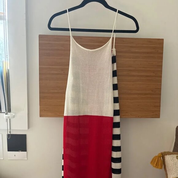 ECKHAUS LATTA Striped knit dress - Picture 2 of 5